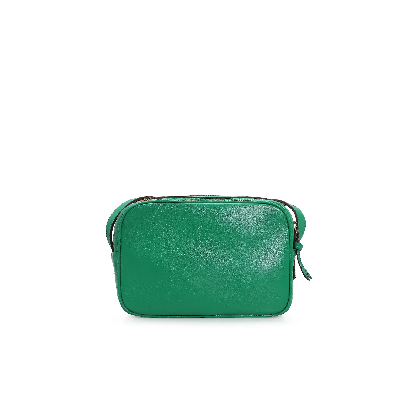 Bolsa Transversal Couro Verde