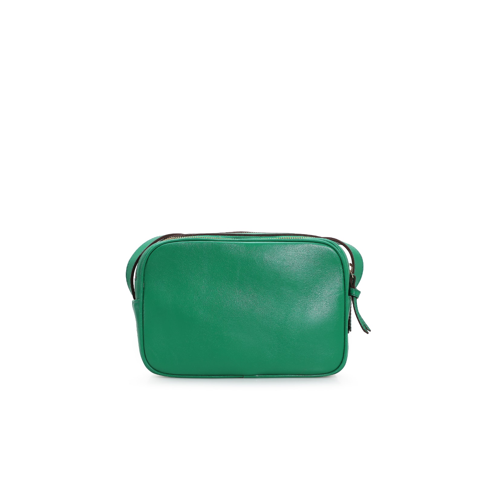 Bolsa Transversal Couro Verde