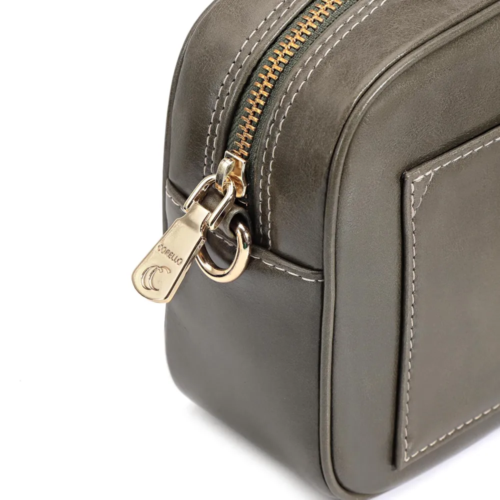 Bolsa Transversal Couro Verde - imagem 5