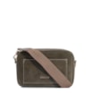 Bolsa Transversal Couro Verde - imagem 1