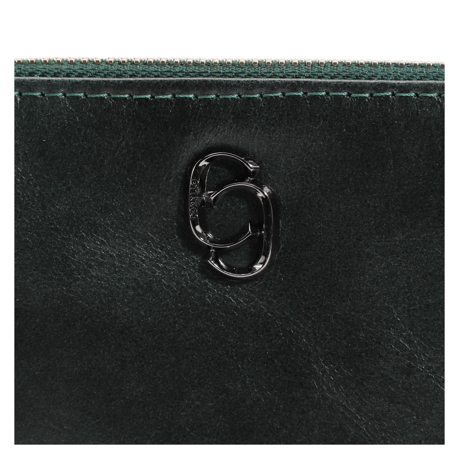 Bolsa Transversal Couro Verde