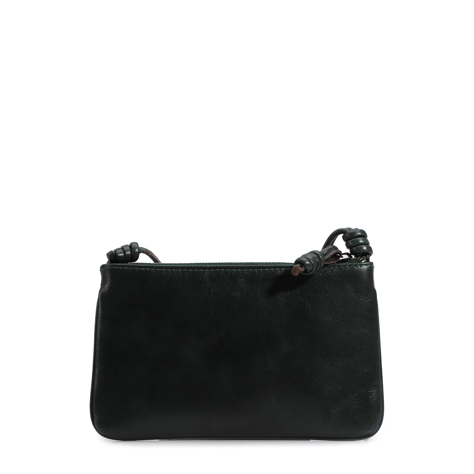 Bolsa Transversal Couro Verde