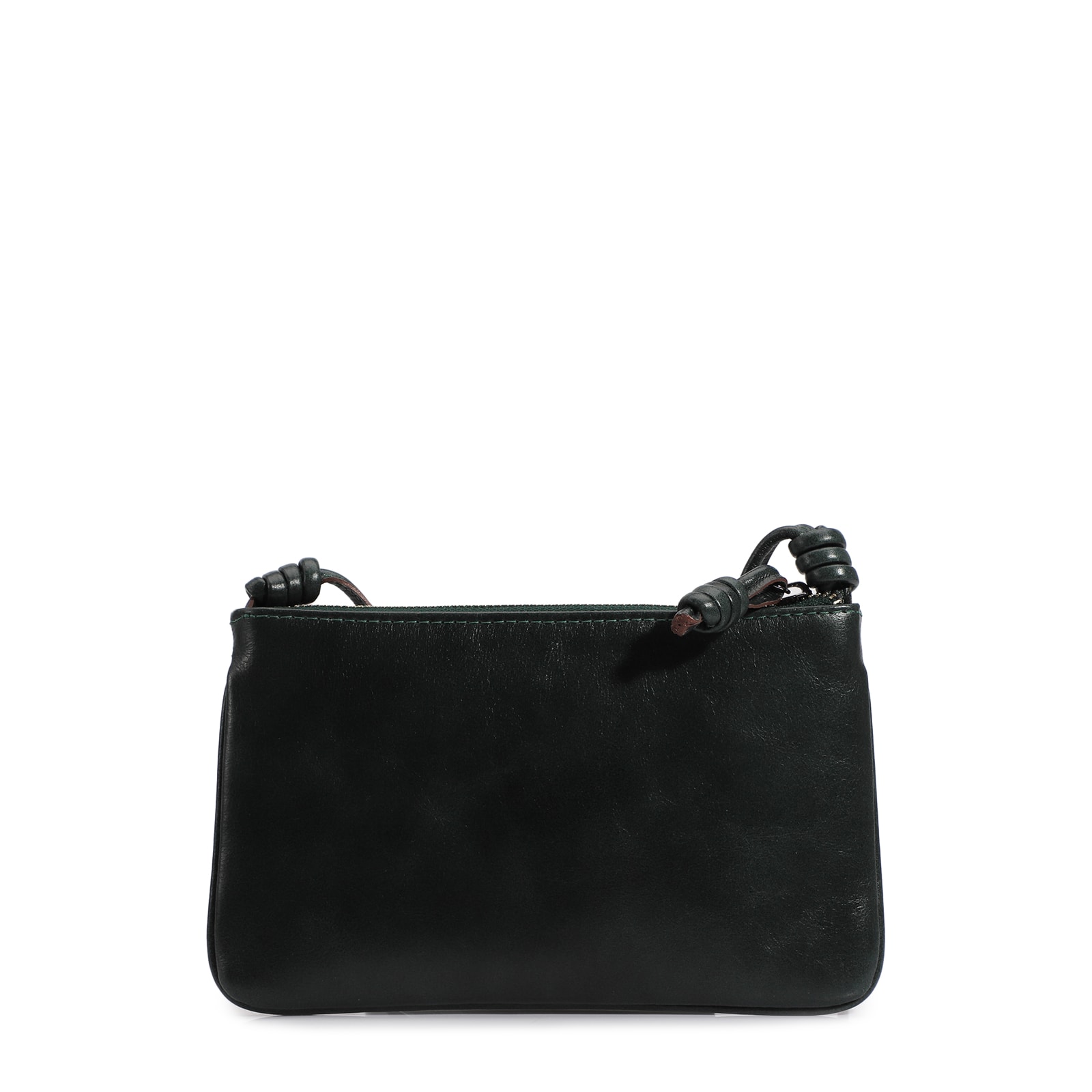 Bolsa Transversal Couro Verde