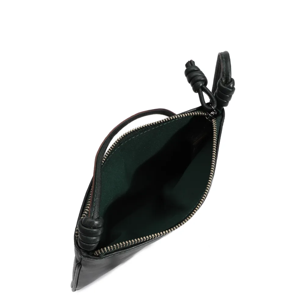 Bolsa Transversal Couro Verde - imagem 4