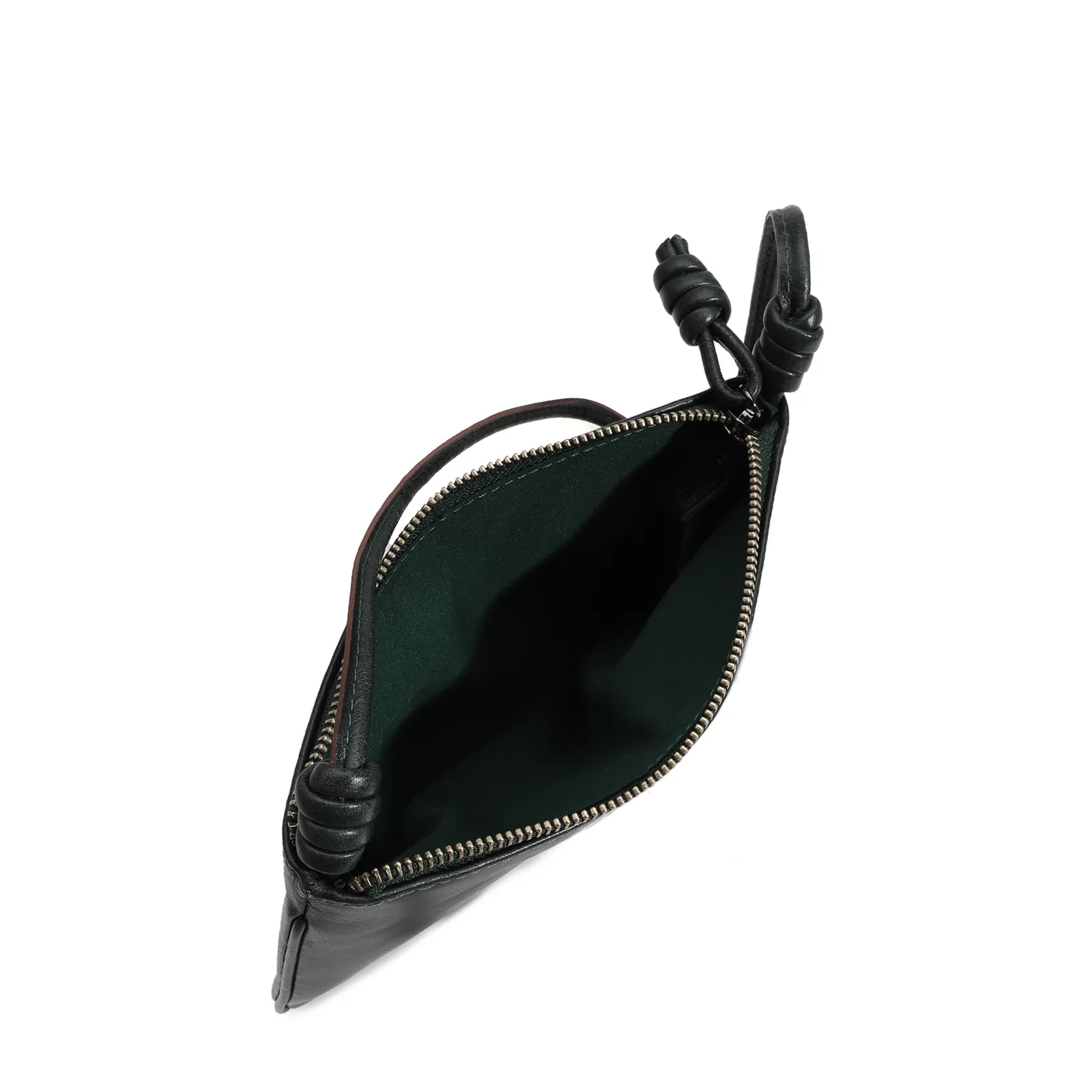 Bolsa Transversal Couro Verde