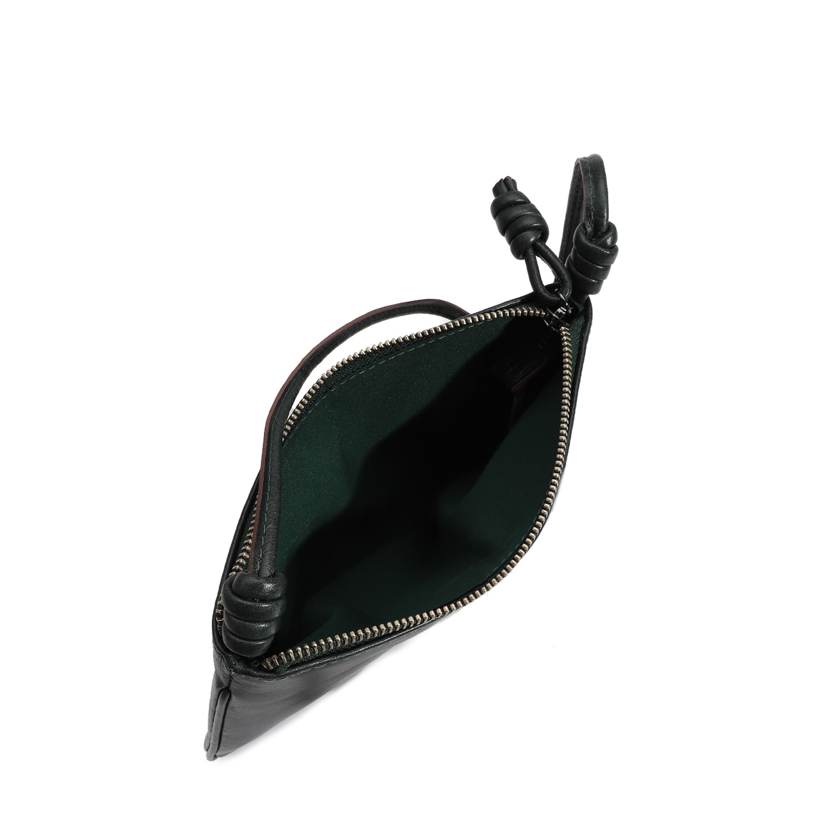 Bolsa Transversal Couro Verde