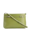 Bolsa Transversal Couro Verde - imagem 1