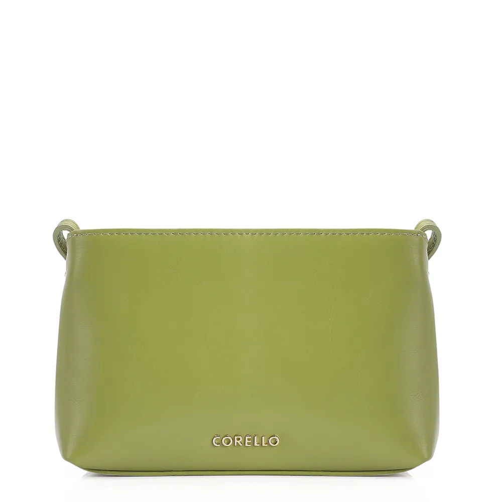 Bolsa Transversal Couro Verde - imagem 3