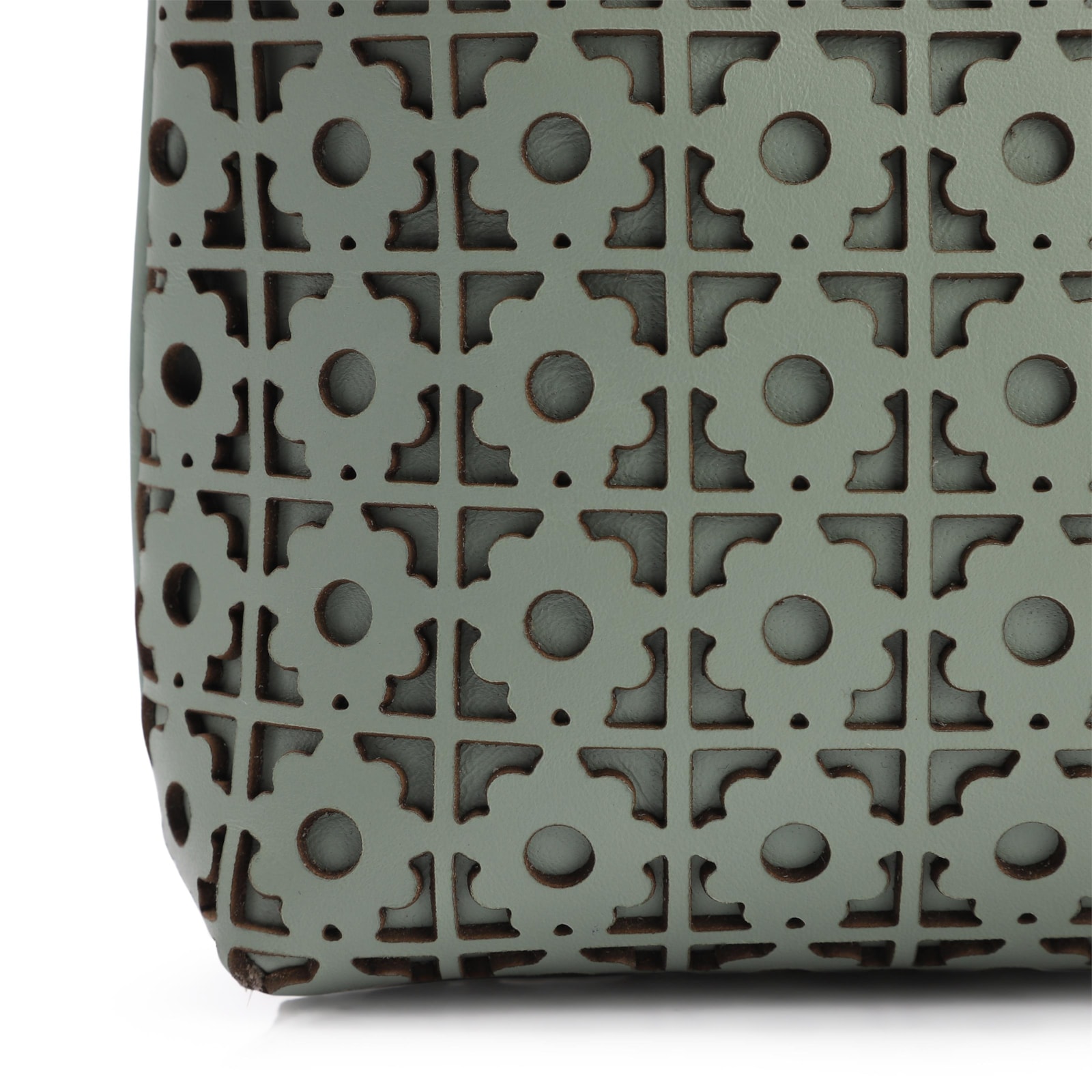 Bolsa Transversal Couro Verde