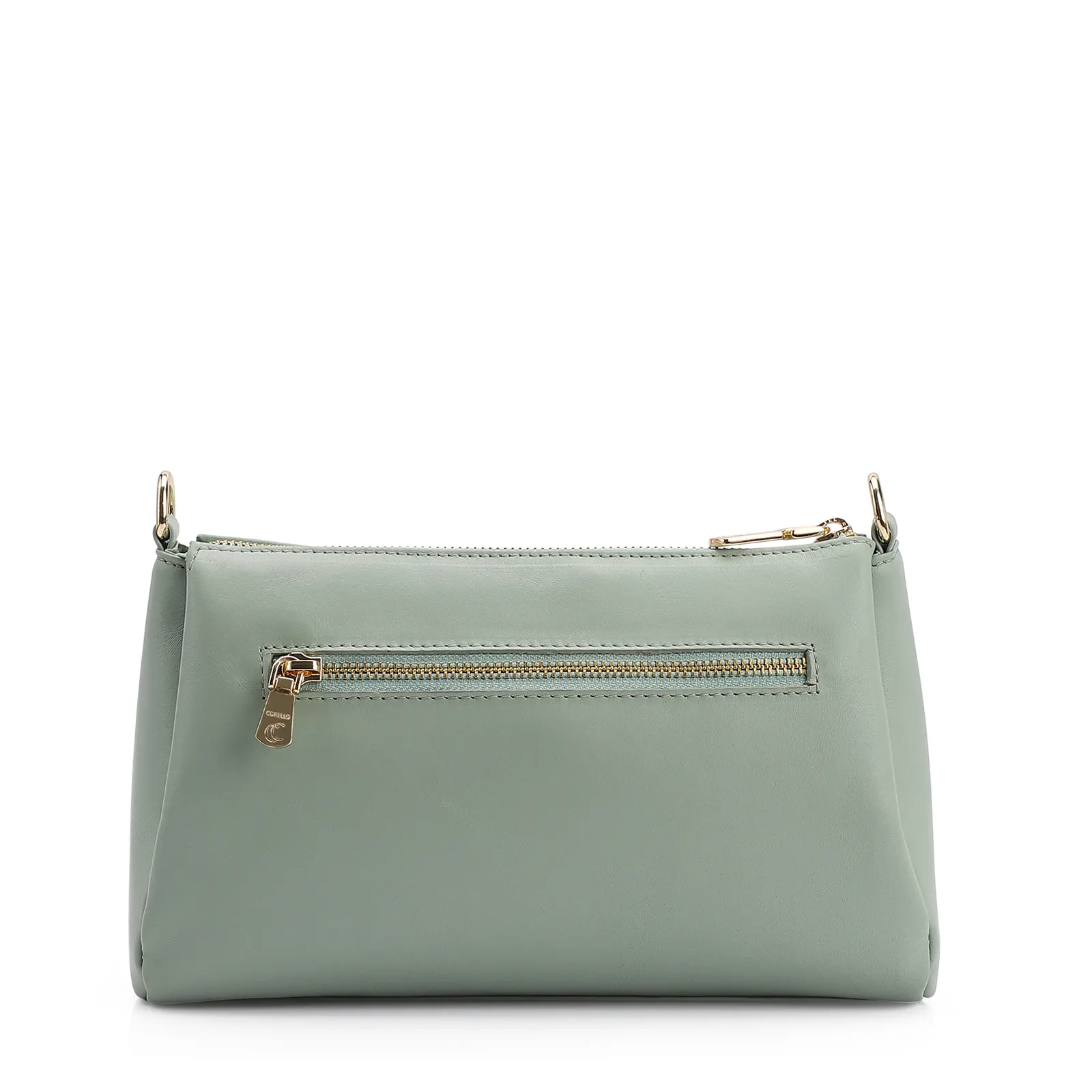 Bolsa Transversal Couro Verde