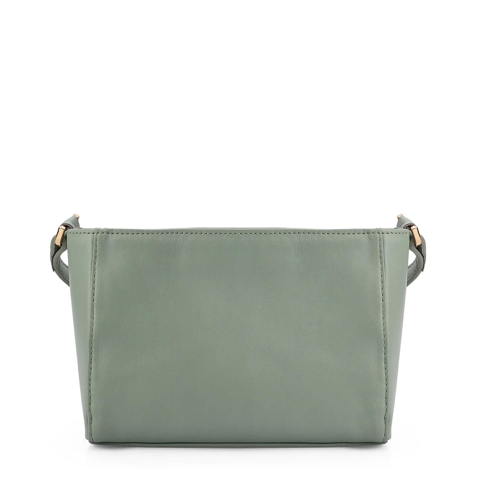 Bolsa Transversal Couro Verde
