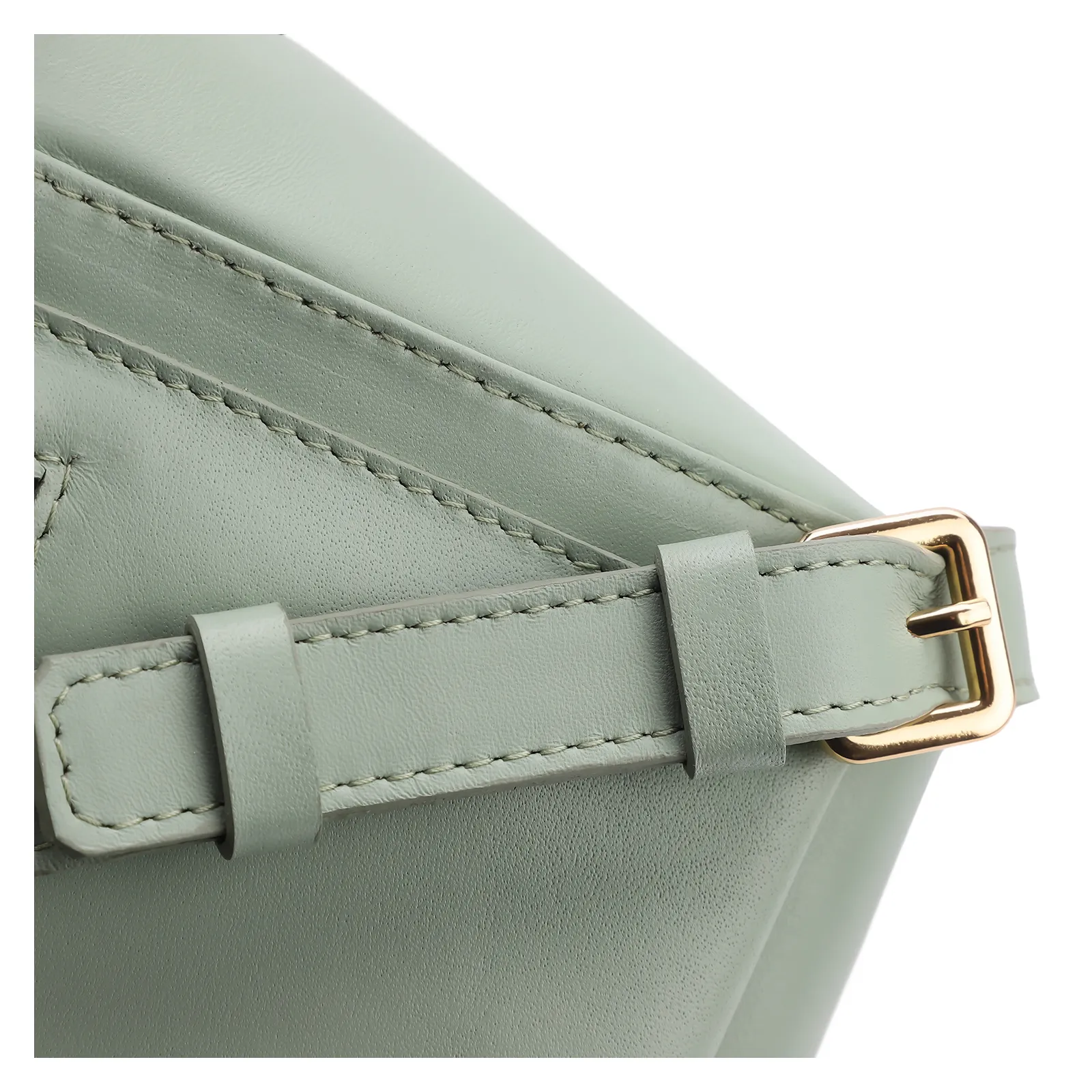 Bolsa Transversal Couro Verde