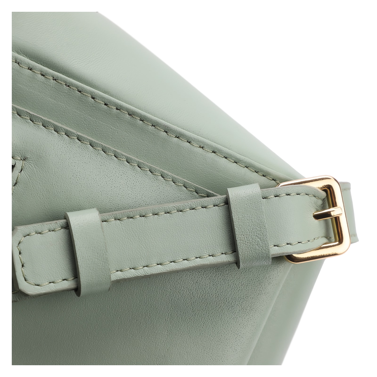 Bolsa Transversal Couro Verde