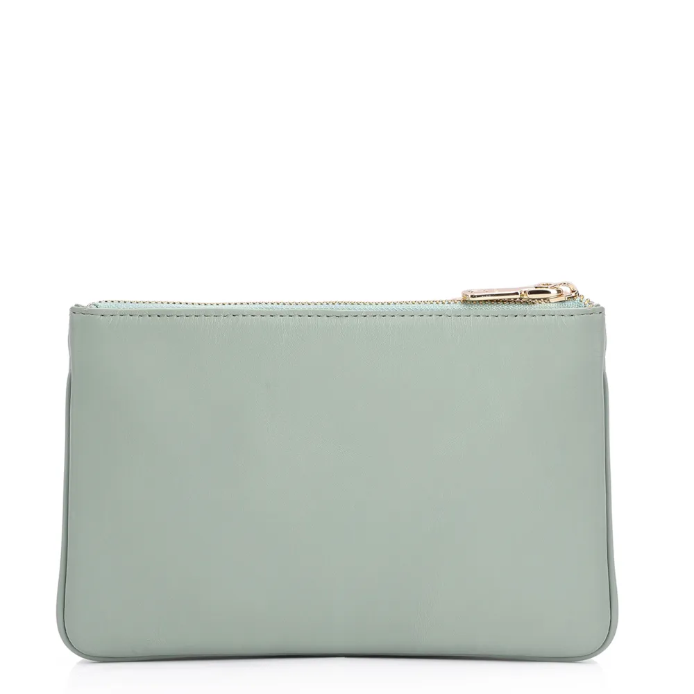 Bolsa Transversal Couro Verde - imagem 3