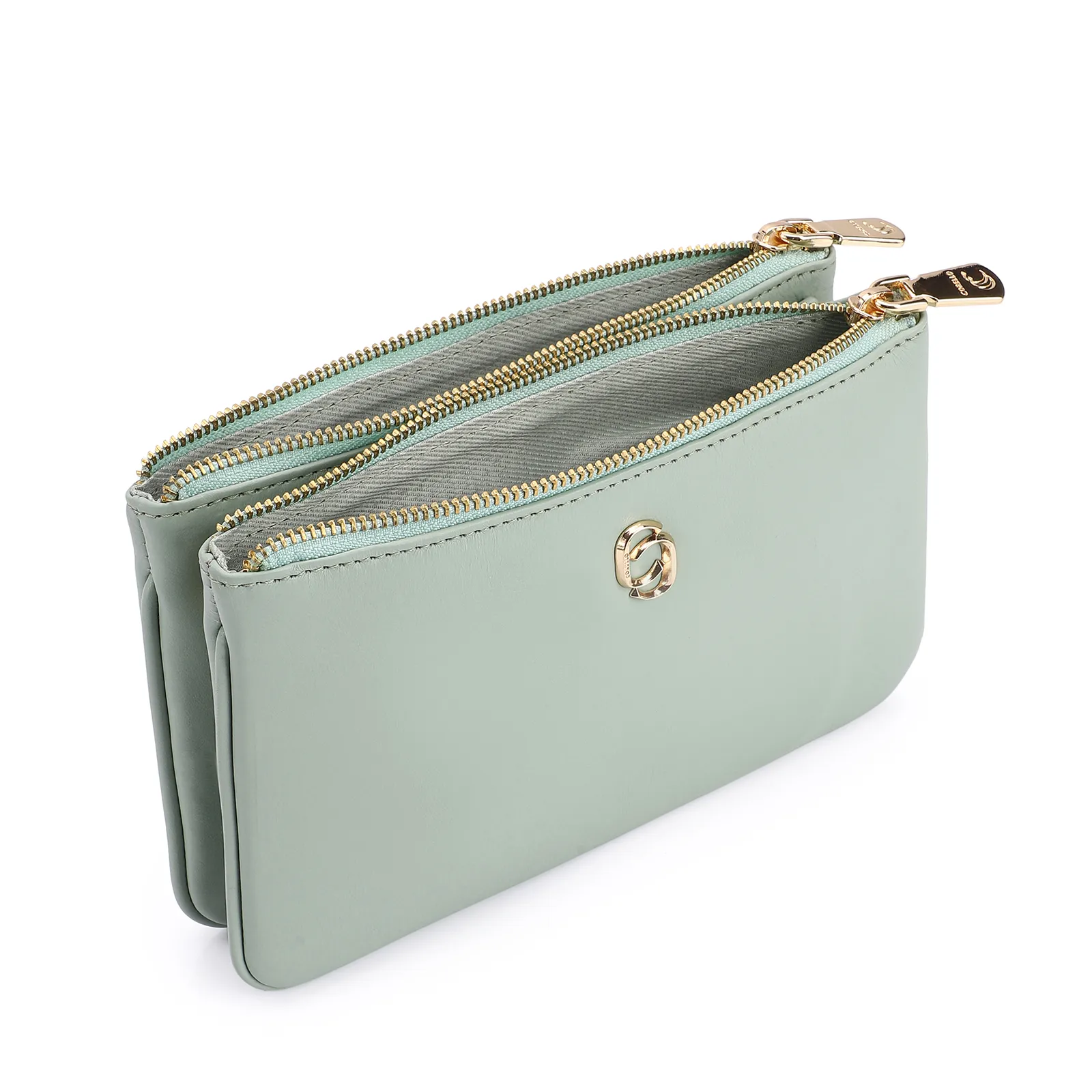 Bolsa Transversal Couro Verde