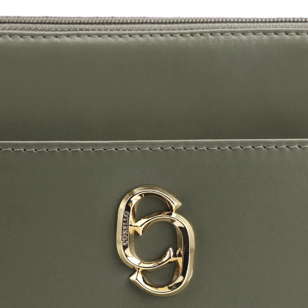 Bolsa Transversal Couro Verde - imagem 6