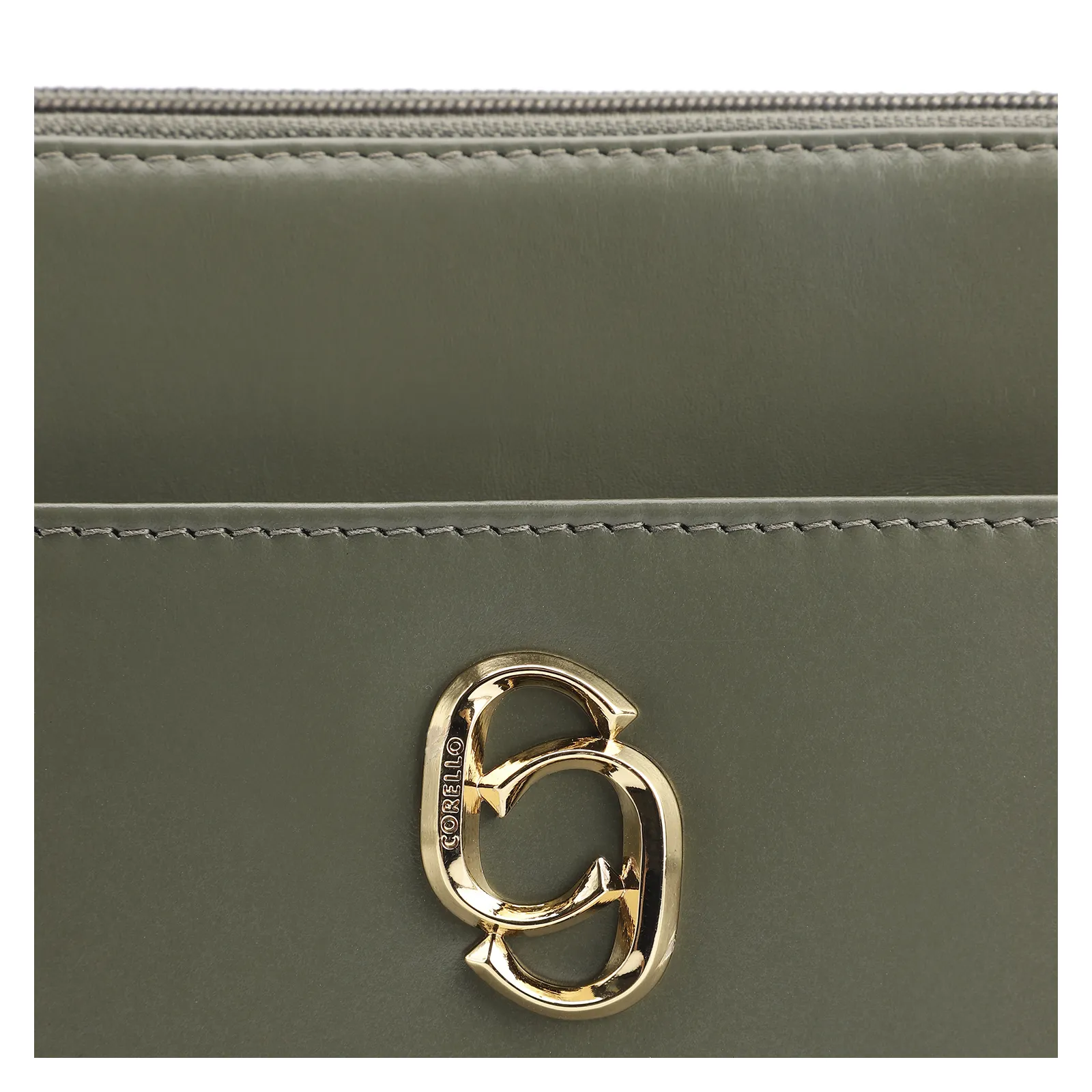 Bolsa Transversal Couro Verde