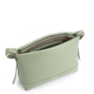 Bolsa Transversal Couro Verde Claro/Alça Alt Tramado Verde - imagem 5