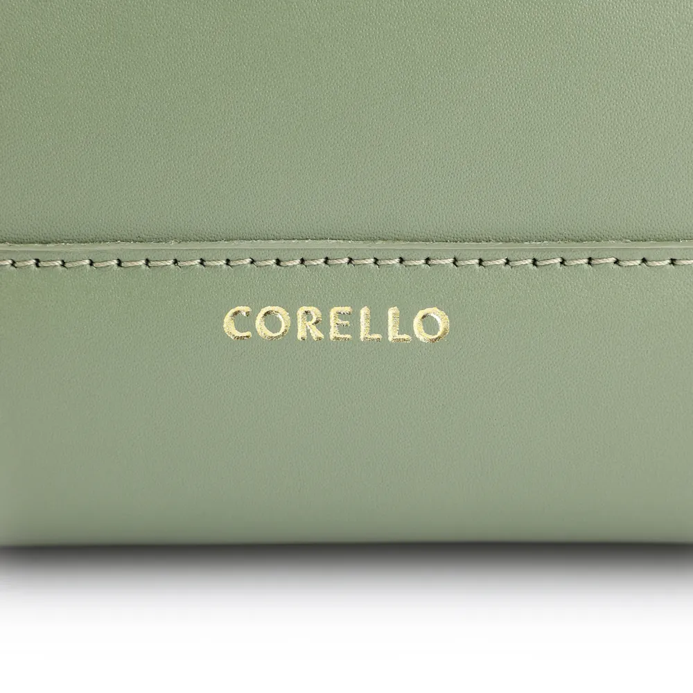 Bolsa Transversal Couro Verde Claro/Alça Alt Tramado Verde - imagem 7