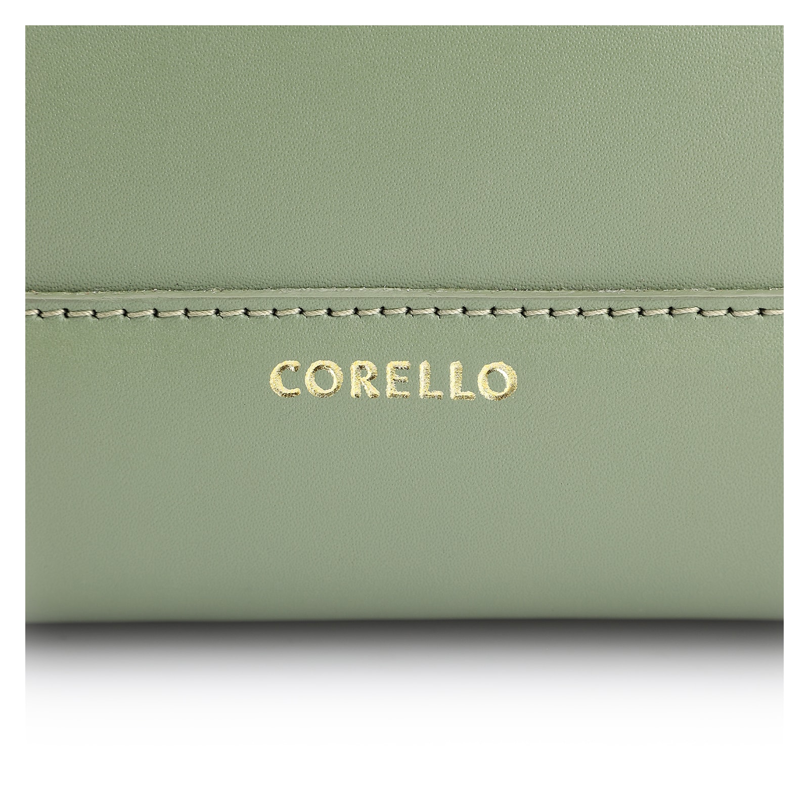Bolsa Transversal Couro Verde Claro/Alça Alt Tramado Verde