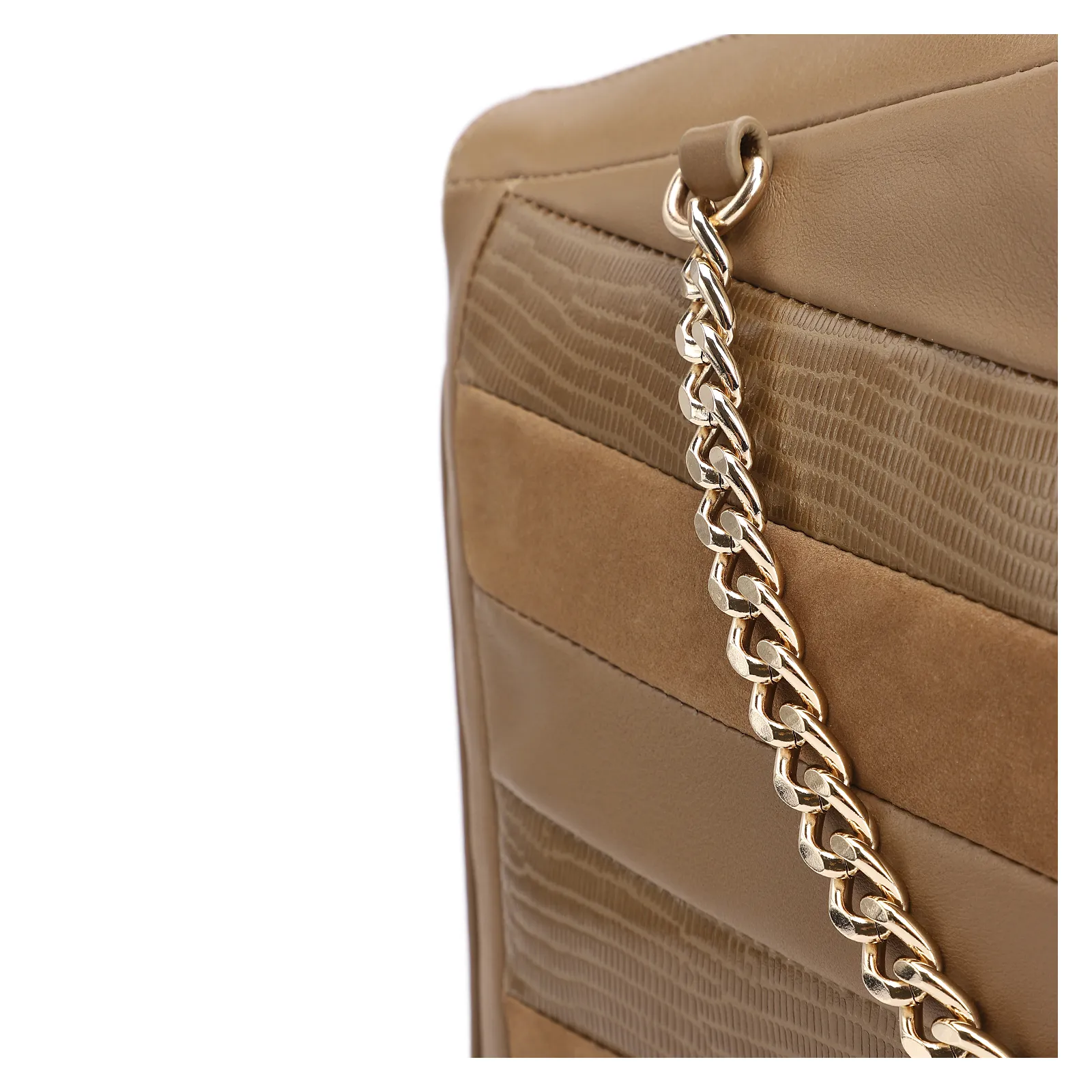 Bolsa Transversal Couro Verde/Couro Nobuck Verde/Lezard Verde