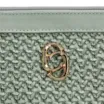 Bolsa Transversal Couro Verde/Crochet Verde - imagem 6