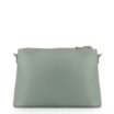 Bolsa Transversal Couro Verde/Crochet Verde - imagem 3
