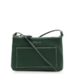 Bolsa Transversal Couro Verde Floresta - imagem 1