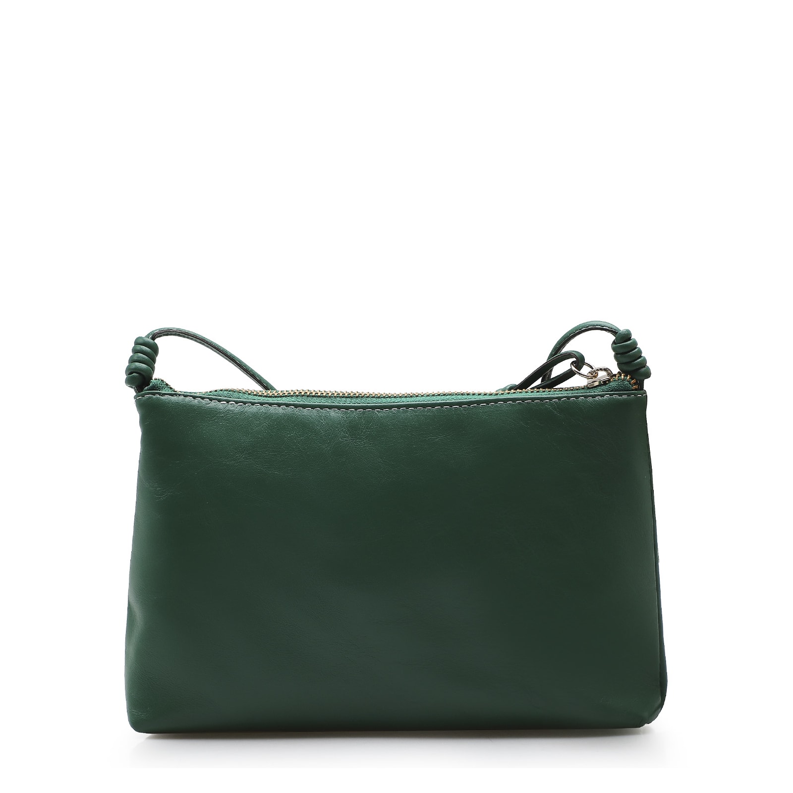 Bolsa Transversal Couro Verde Floresta