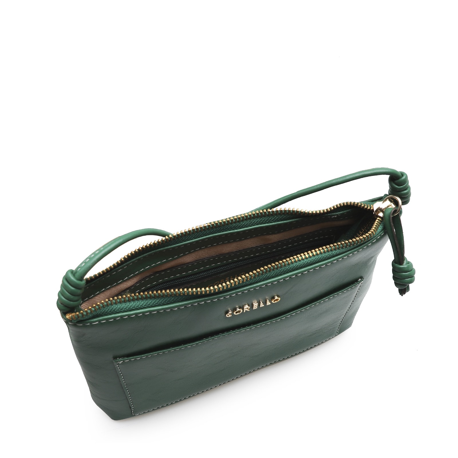 Bolsa Transversal Couro Verde Floresta
