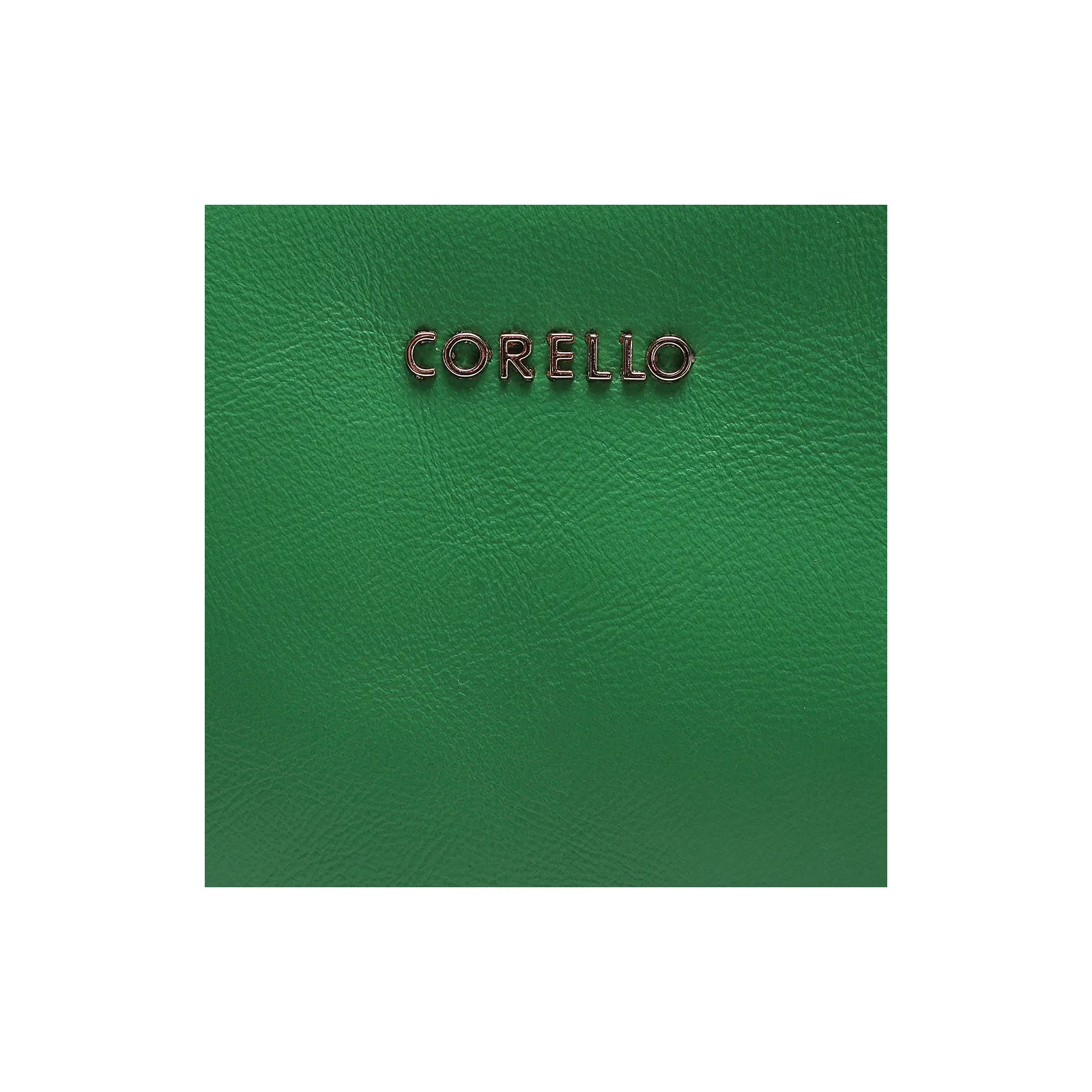 Bolsa Transversal Couro Verde Folha