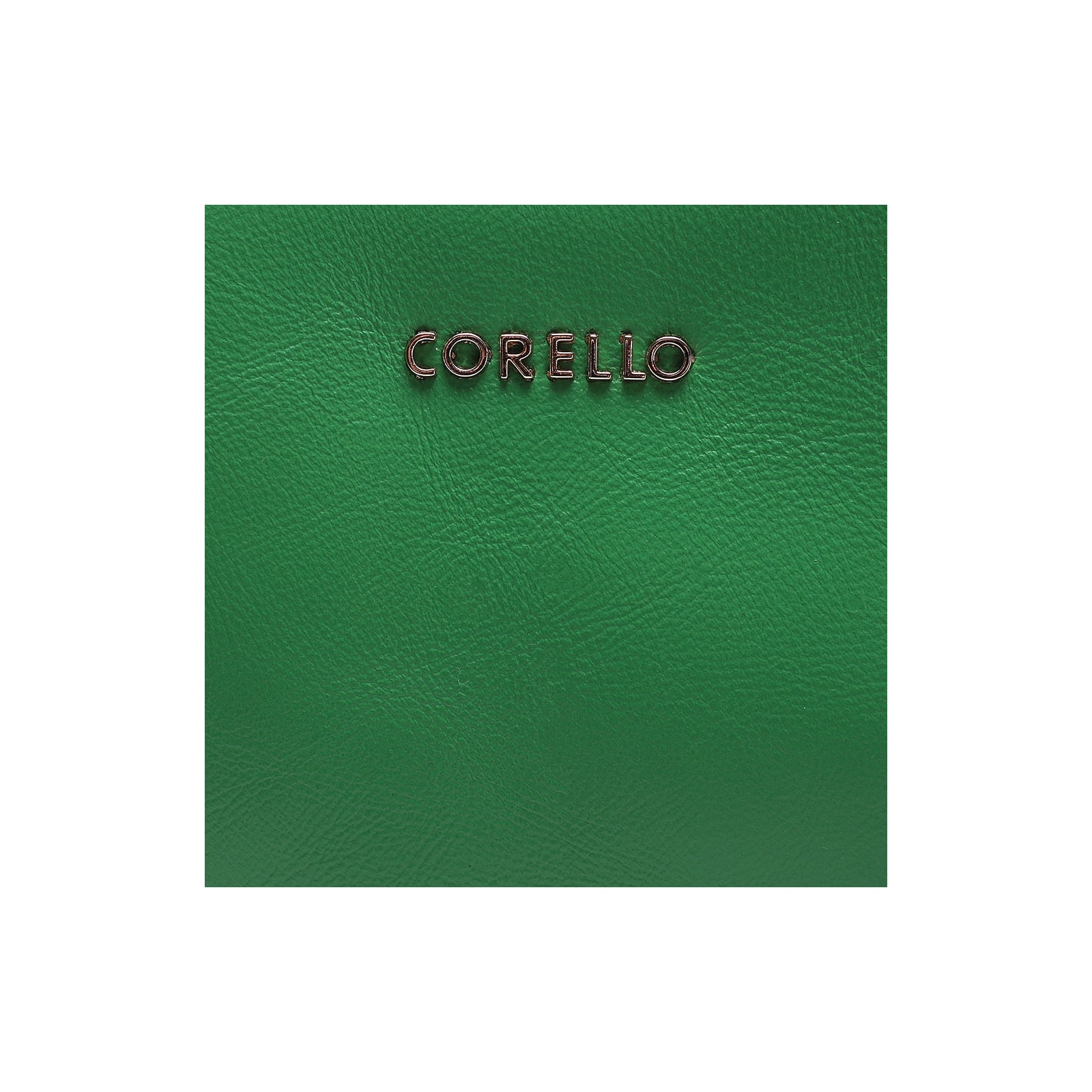 Bolsa Transversal Couro Verde Folha