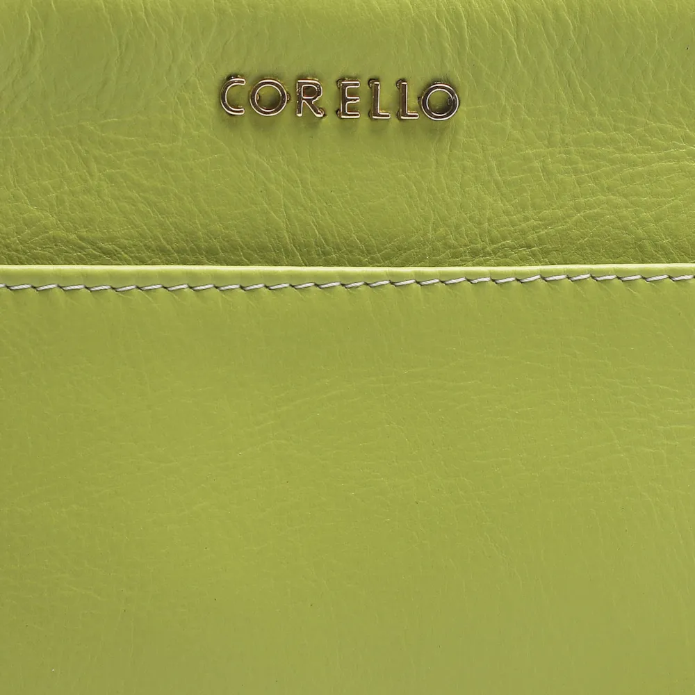 Bolsa Transversal Couro Verde Limao - imagem 5