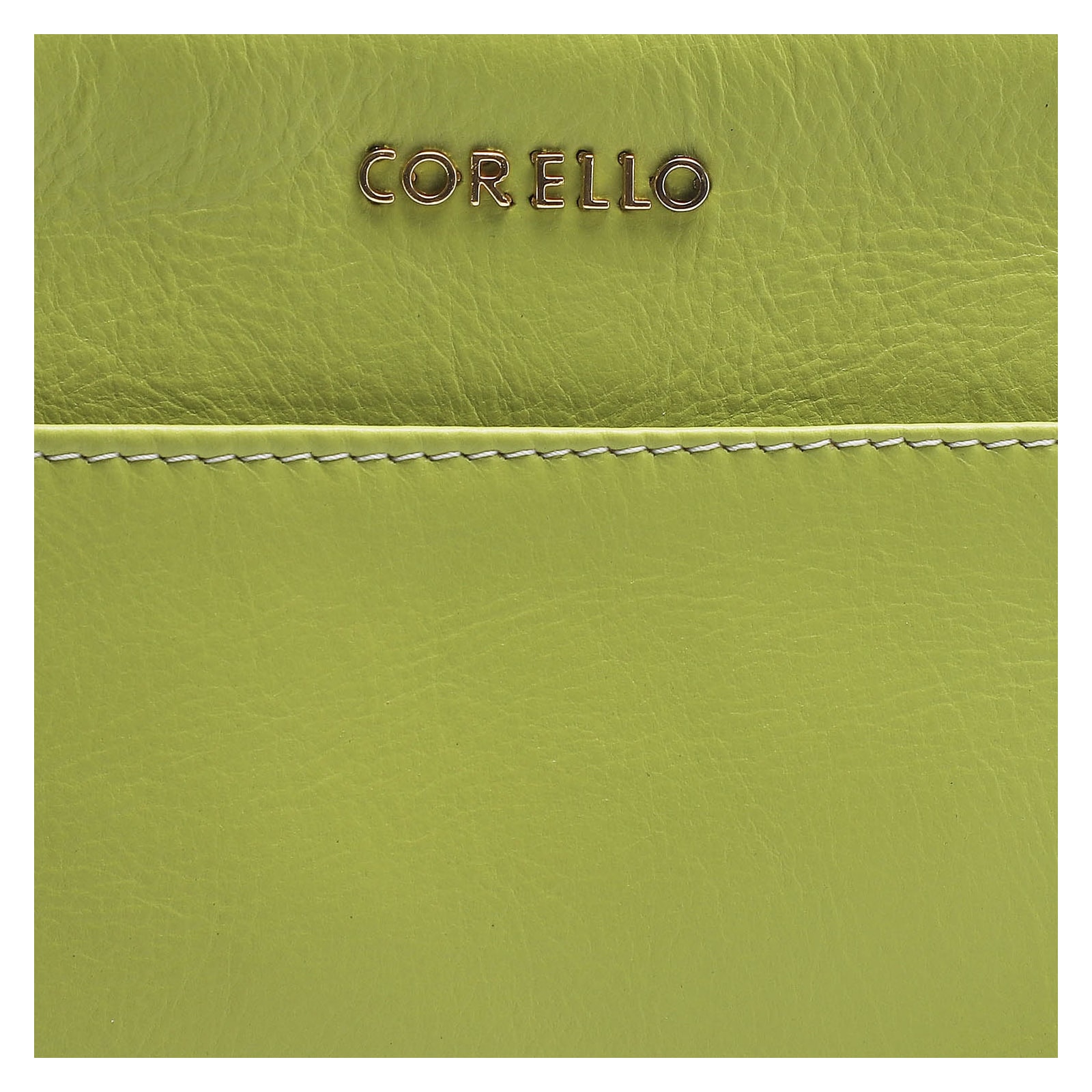 Bolsa Transversal Couro Verde Limao