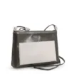 Bolsa Transversal Couro Verde/Off White - imagem 2