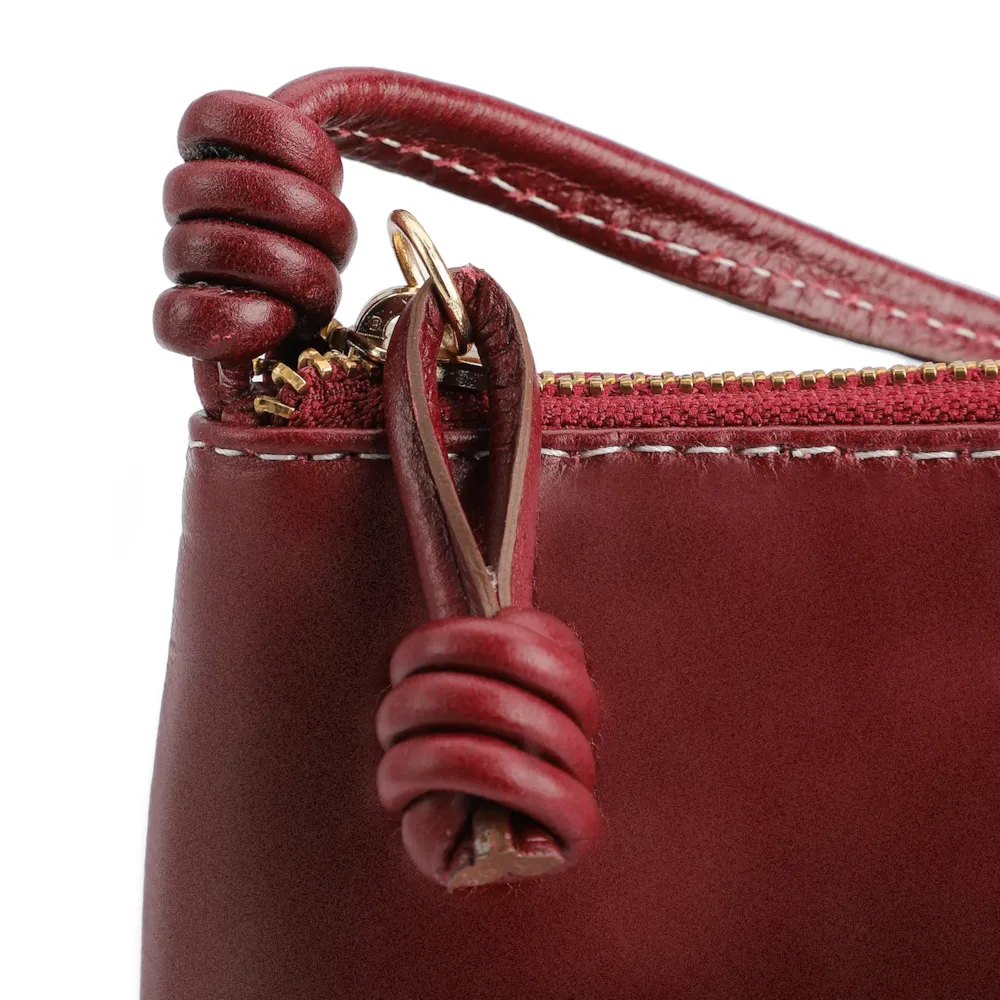 Bolsa Transversal Couro Vermelho - imagem 5