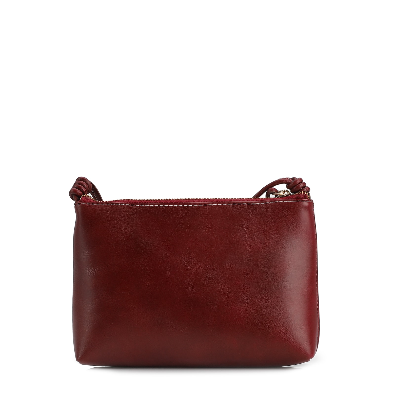 Bolsa Transversal Couro Vermelho