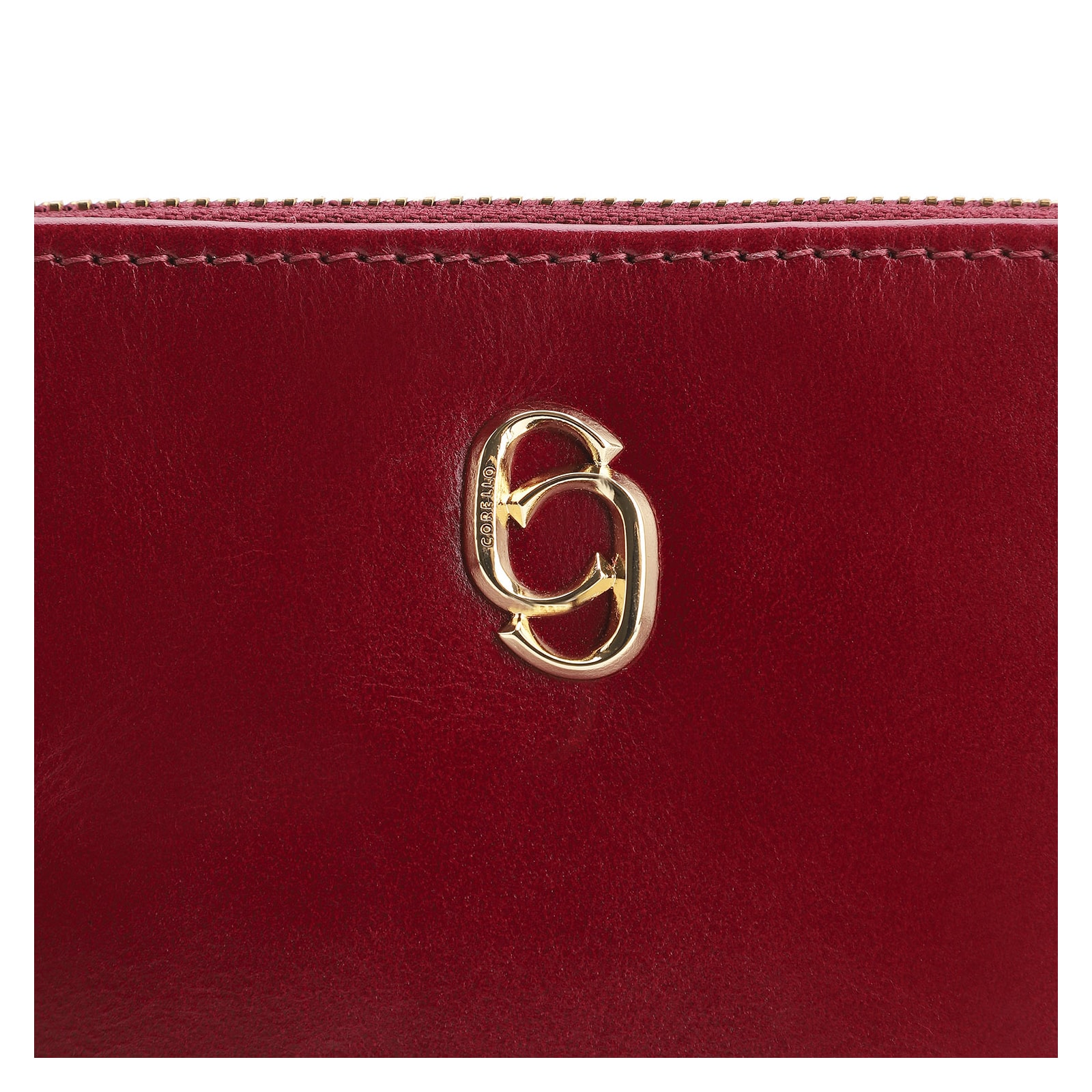 Bolsa Transversal Couro Vermelho