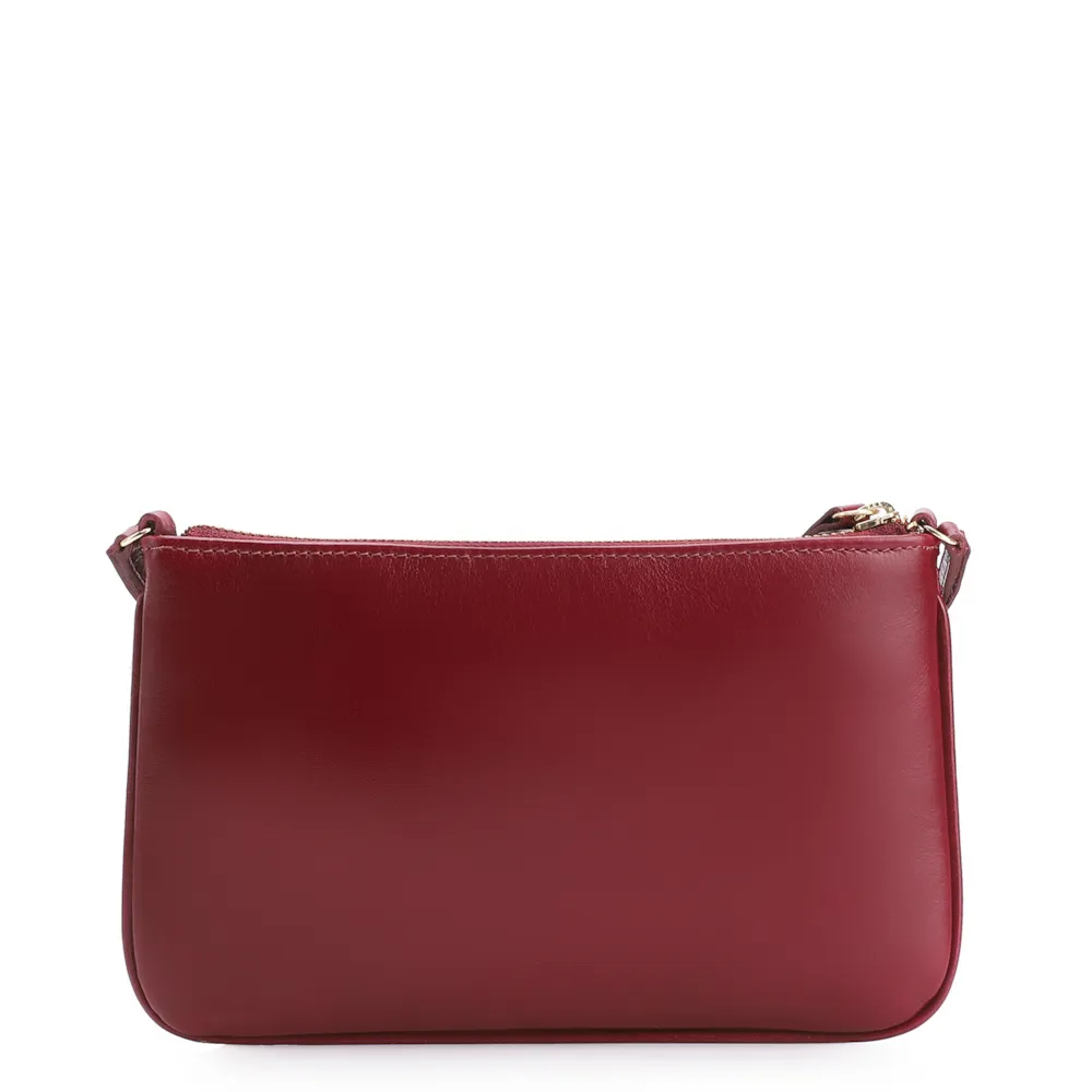 Bolsa Transversal Couro Vermelho - imagem 3
