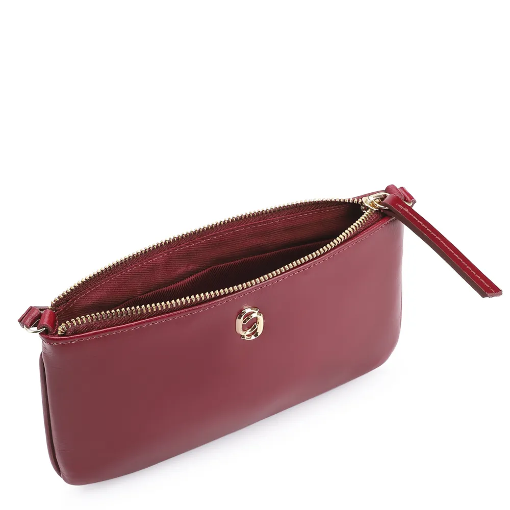 Bolsa Transversal Couro Vermelho - imagem 4