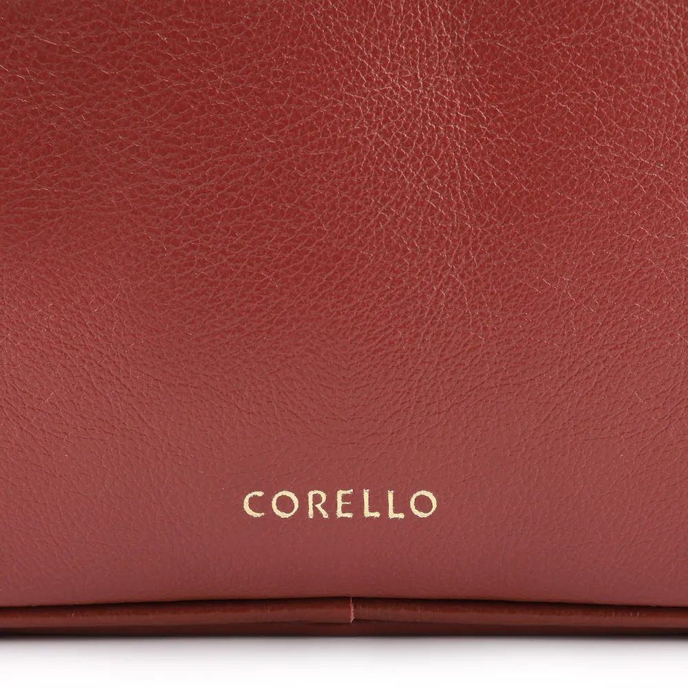 Bolsa Transversal Couro Vermelho - imagem 6