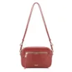 Bolsa Transversal Couro Vermelho - imagem 1