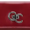 Bolsa Transversal Couro Vermelho Cereja - imagem 6