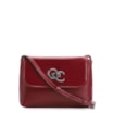 Bolsa Transversal Couro Vermelho Cereja - imagem 1