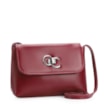 Bolsa Transversal Couro Vermelho Cereja - imagem 2