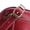 Bolsa Transversal Couro Vermelho Cereja - imagem 5