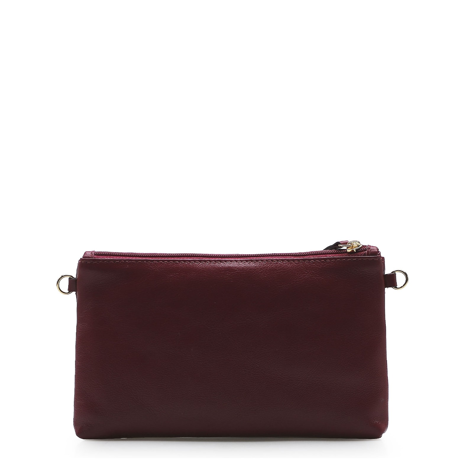 Bolsa Transversal Couro Vinho