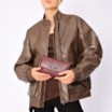  Bolsa Transversal Couro Vinho - imagem 2