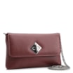  Bolsa Transversal Couro Vinho - imagem 3