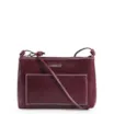 Bolsa Transversal Couro Vinho - imagem 1